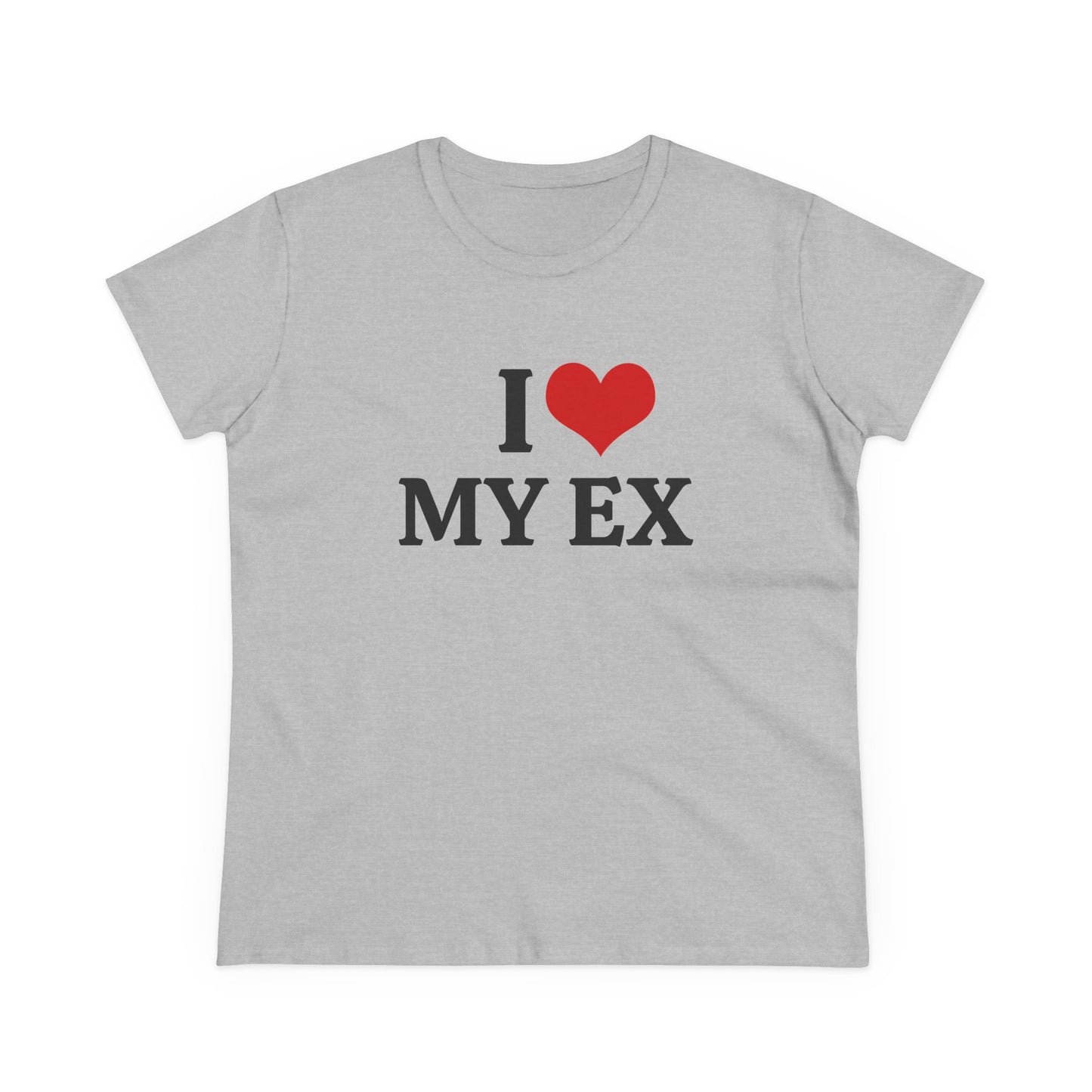 I Love My Ex - Graphic Adult Humour Cotton Tee
