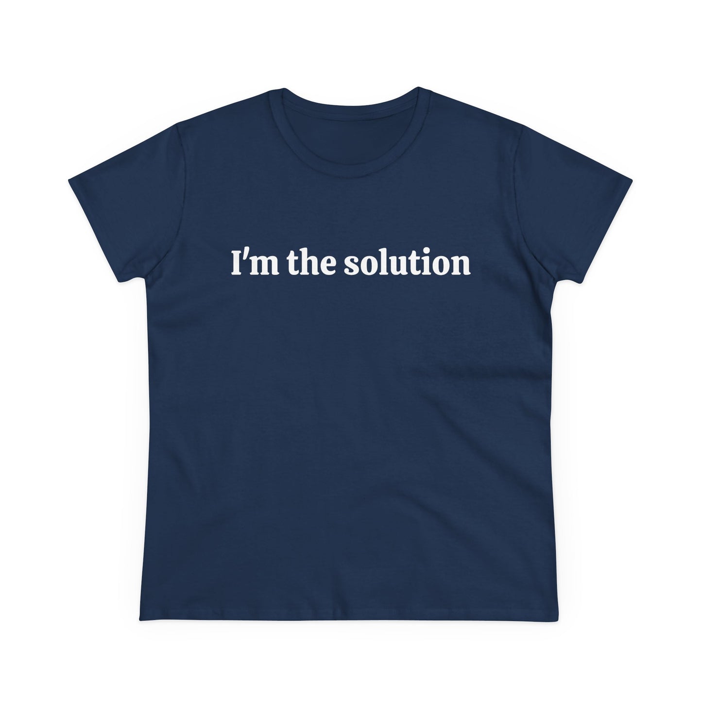 I'm The Solution - 2/2 Graphic Cotton Tee