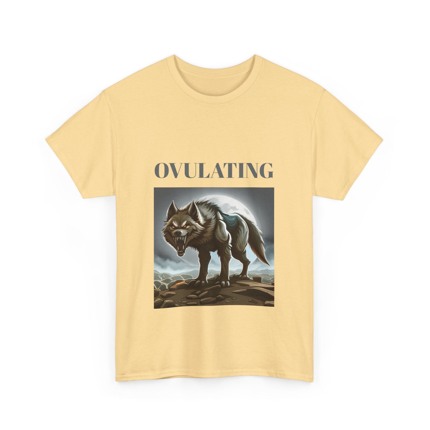 OVULATING - Graphic Unisex Heavy Cotton Tee