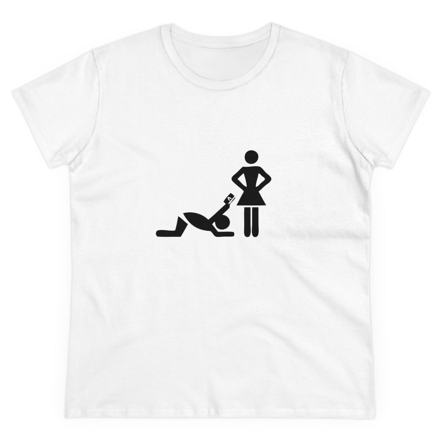 On His Knees - Graphic Cotton Tee