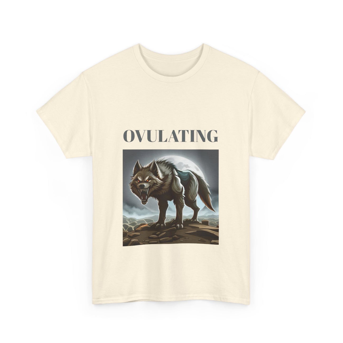 OVULATING - Graphic Unisex Heavy Cotton Tee