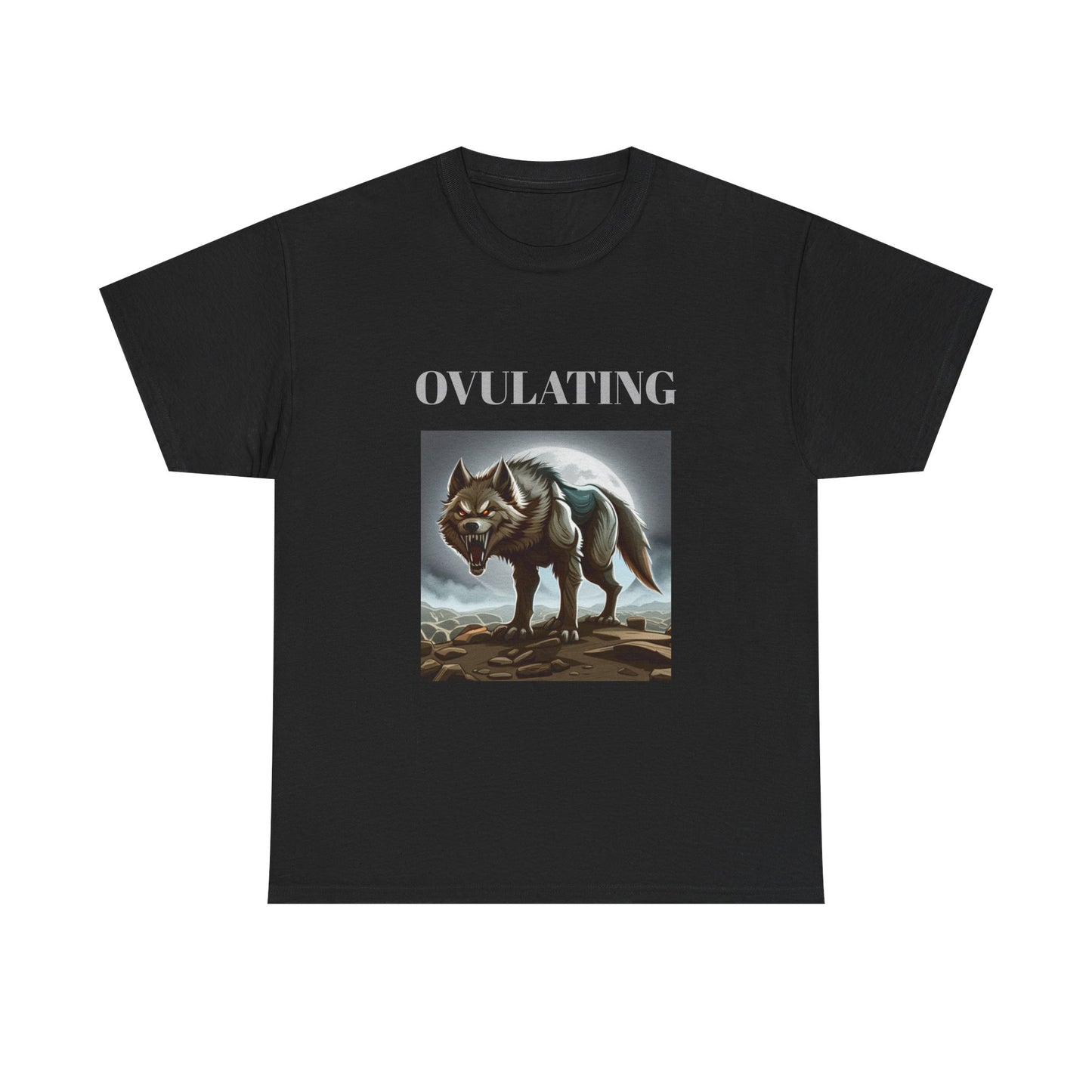 OVULATING - Graphic Unisex Heavy Cotton Tee
