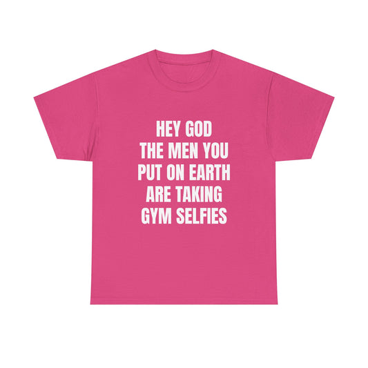 HEY GOD - Graphic Unisex Heavy Cotton Tee