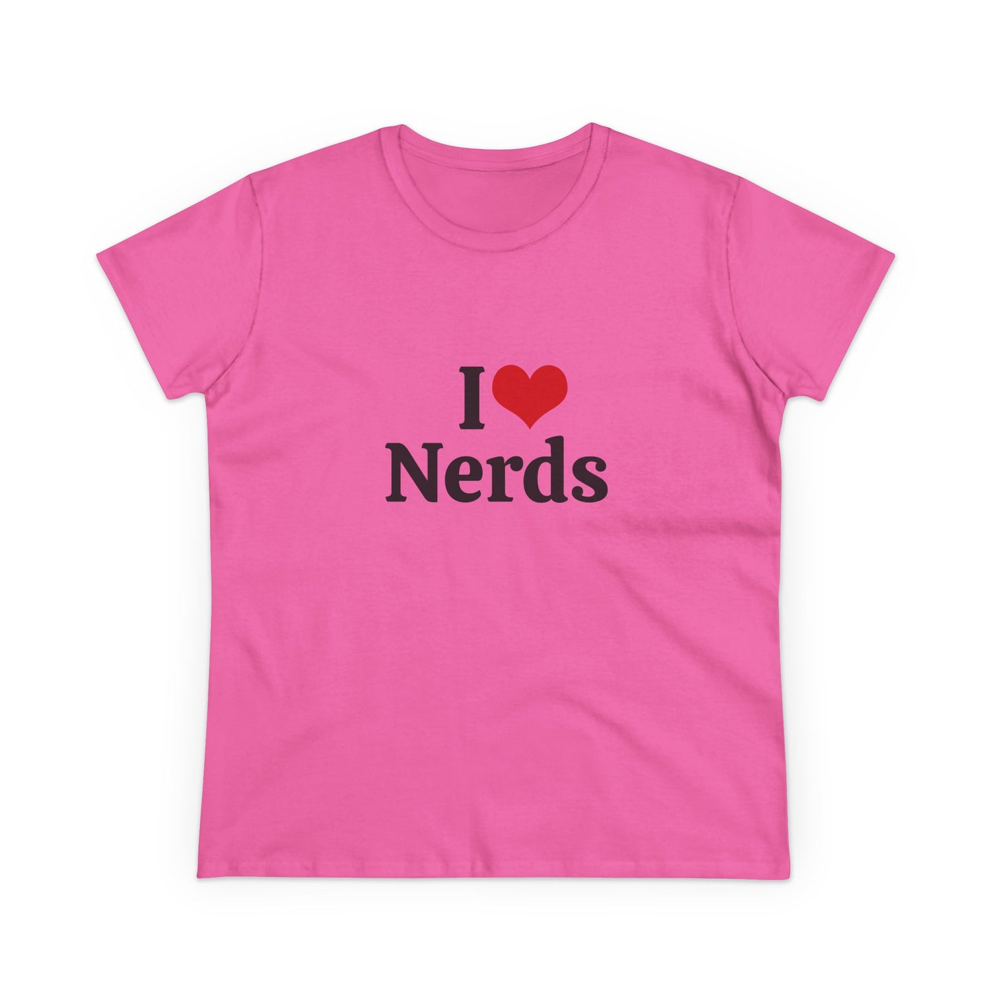 I Love Nerds - Graphic Cotton Tee