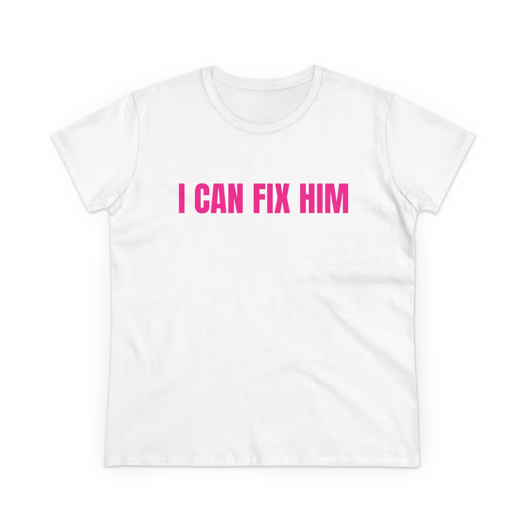 I Can Fix Him - Graphic Cotton Tee