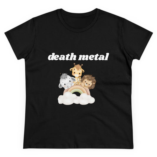 Death Metal Graphic Cotton Tee