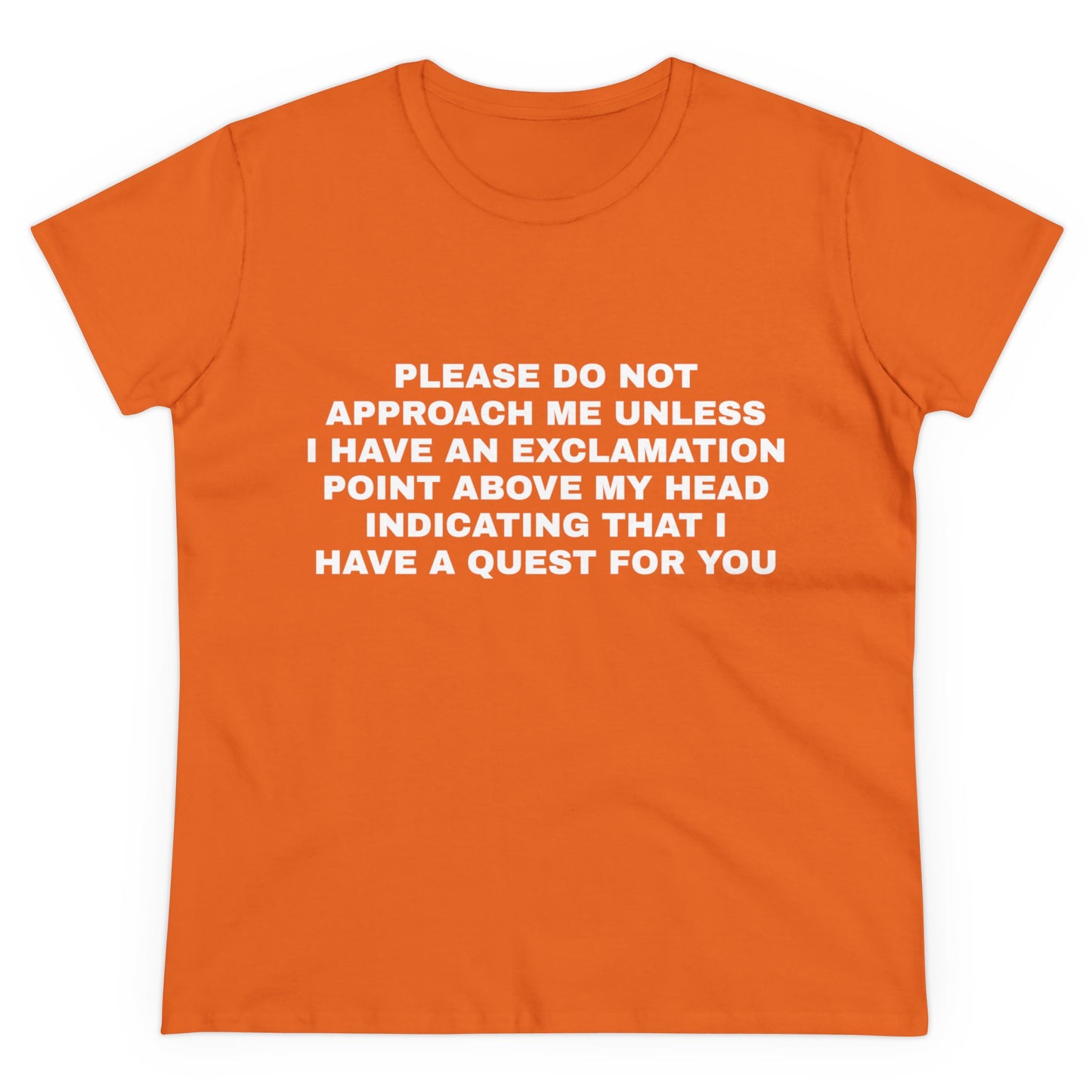 Please Do Not Approach Me - Graphic Cotton Tee