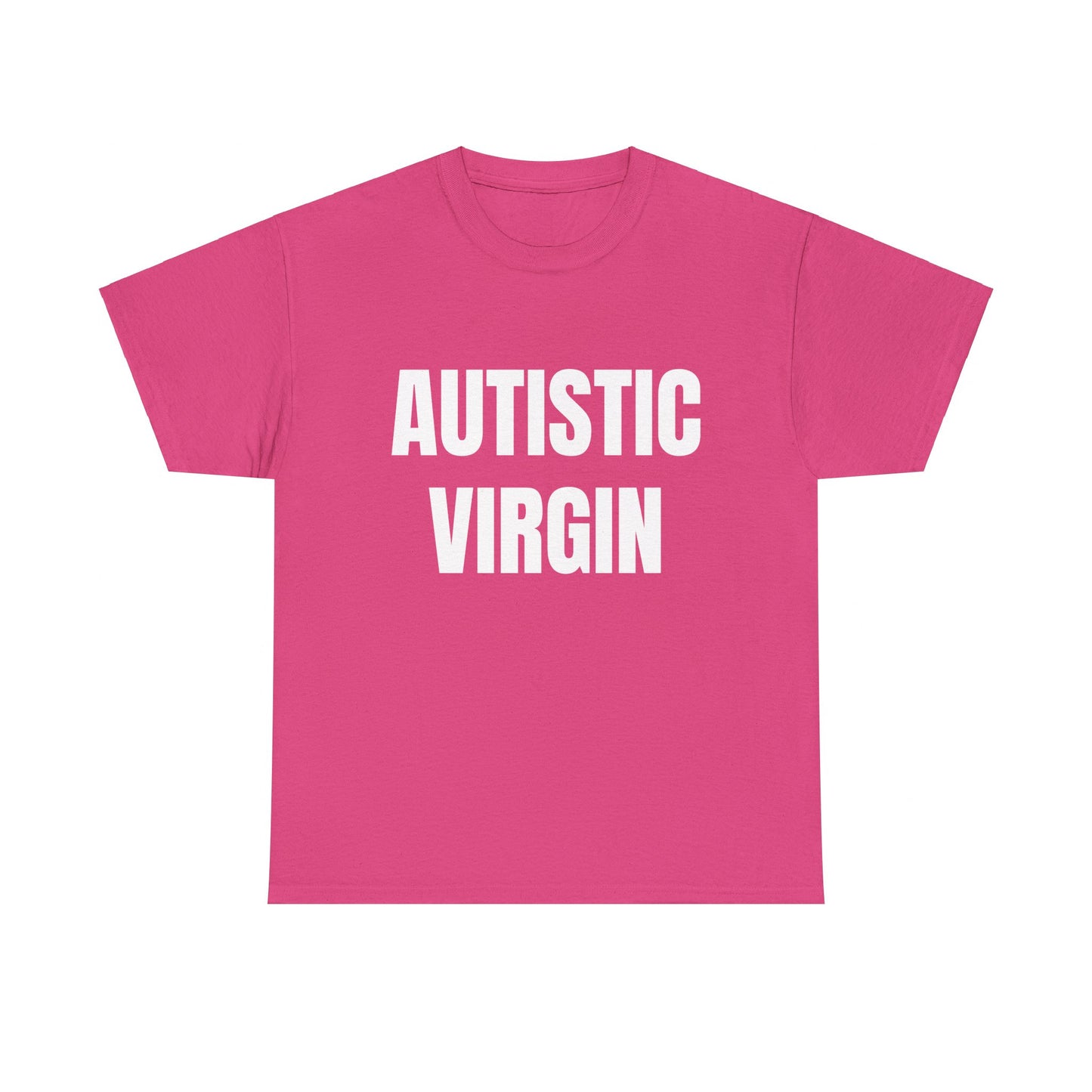 Autistic Virgin - Graphic Unisex Heavy Cotton Tee