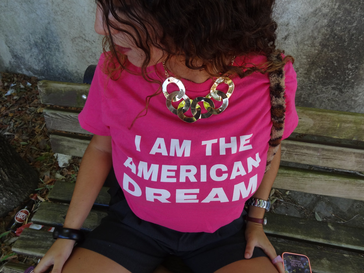 I Am The American Dream - Graphic Unisex Cotton Tee