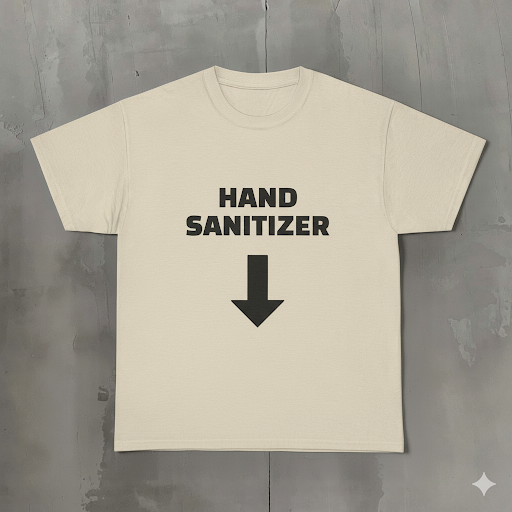 Hand Sanitizer - Graphic Unisex Heavy Cotton Tee